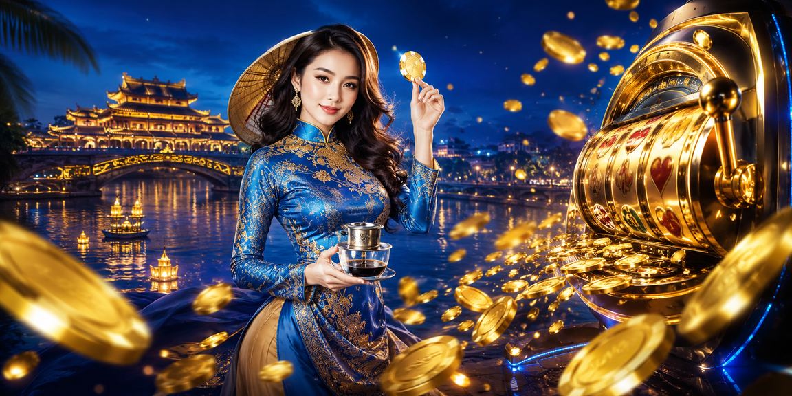 Trải nghiệm slot game và giải trí casino phong cách áo dài Huế